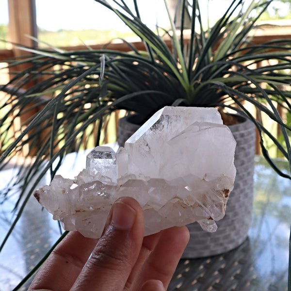 Himalayan Faden Quartz Crystal Cluster, FM7