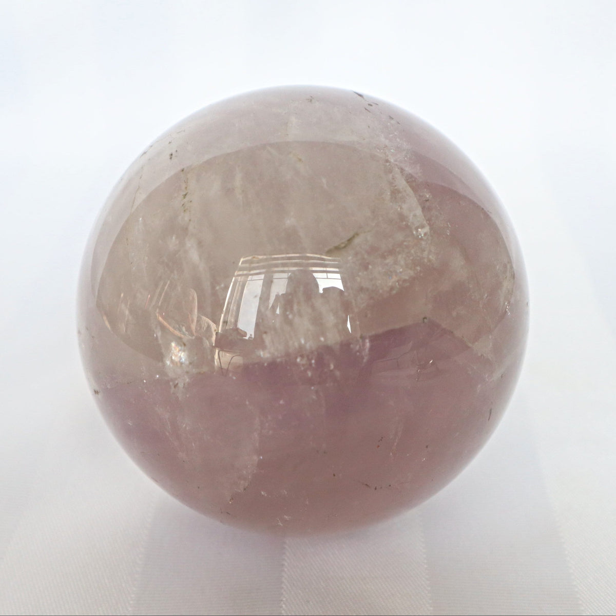 Large Lavender Amethyst Sphere 3.1 inch 81mm, Mental and Emotional Wellness Gift
