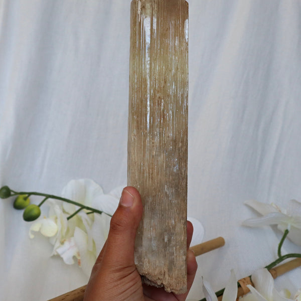 Large Kunzite Spodumene Fine Mineral Specimen 8.2 inch 2.14 Lb, KN1