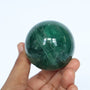 Green Fluorite Sphere, Fluorite Sphere Natural Green Fluorite Sphere, Reiki Meditation Healing Crystal Gift, FL B