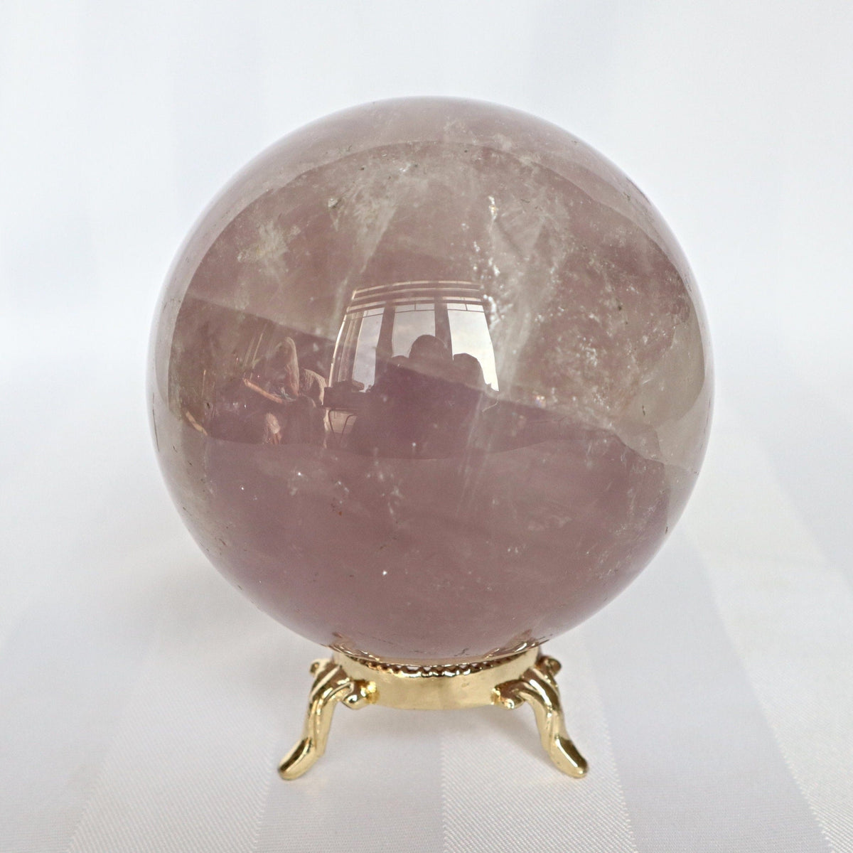 Large Lavender Amethyst Sphere 3.1 inch 81mm, Mental and Emotional Wellness Gift