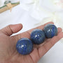 Lapis Lazuli Sphere 30mm, Third Eye Crystal, Throat Chakra Crystal
