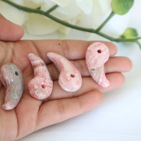 Rhodochrosite Magatama