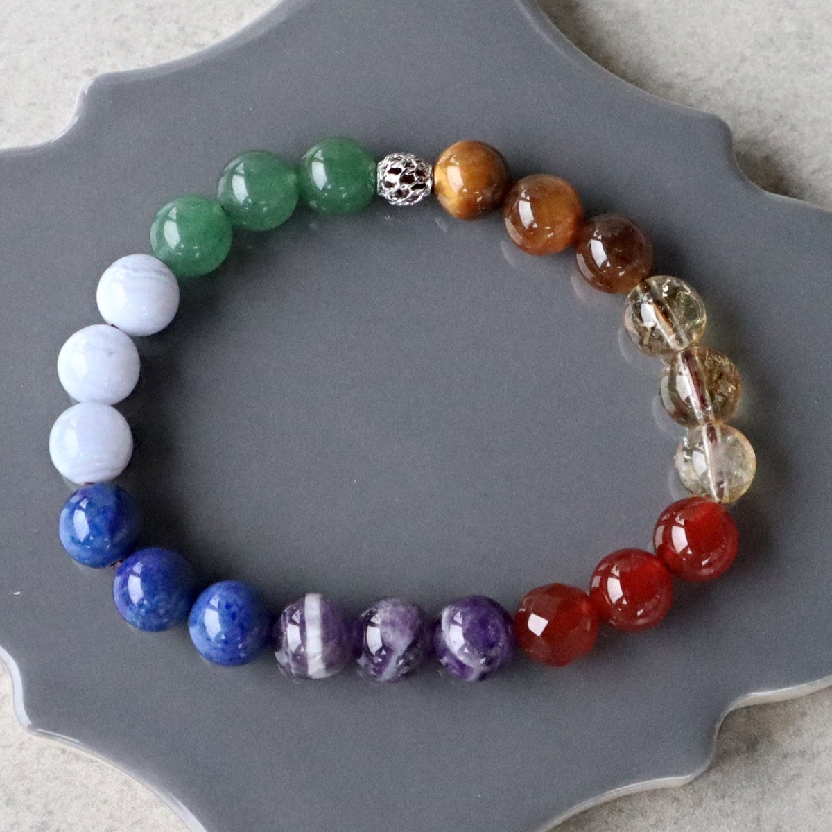 7 Chakra Healing Balancing Meditation Bracelet