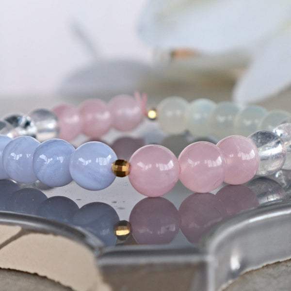 Fertility Crystal Gift Bracelet, Fertility and Conception Support Bracelet