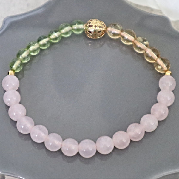 Triple Protection Bracelet, New Relationship Gift, Wealth and Abundance, rejuvenate healing, Uplifting Gifts for Women, Cleansing bracelet