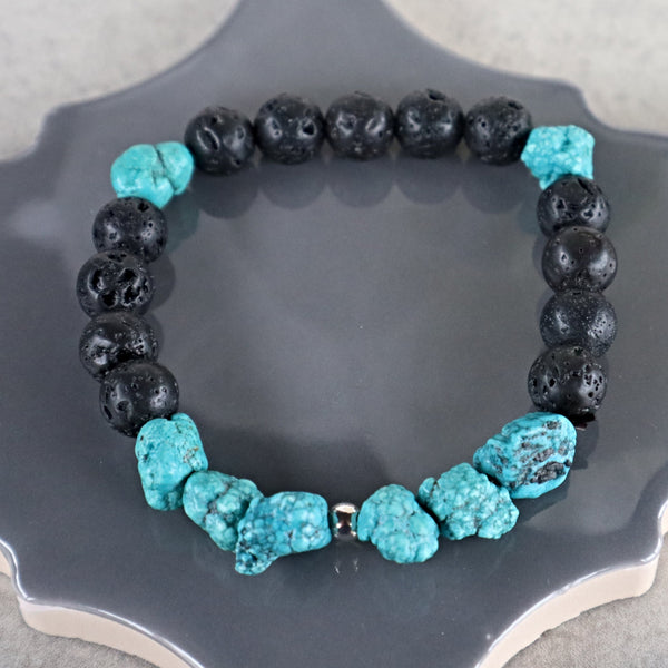 Throat Chakra Communication Bracelet, Speak your Truth, Unblock Throat Chakra, Negative Energy Cleanse, Clarity and Courage