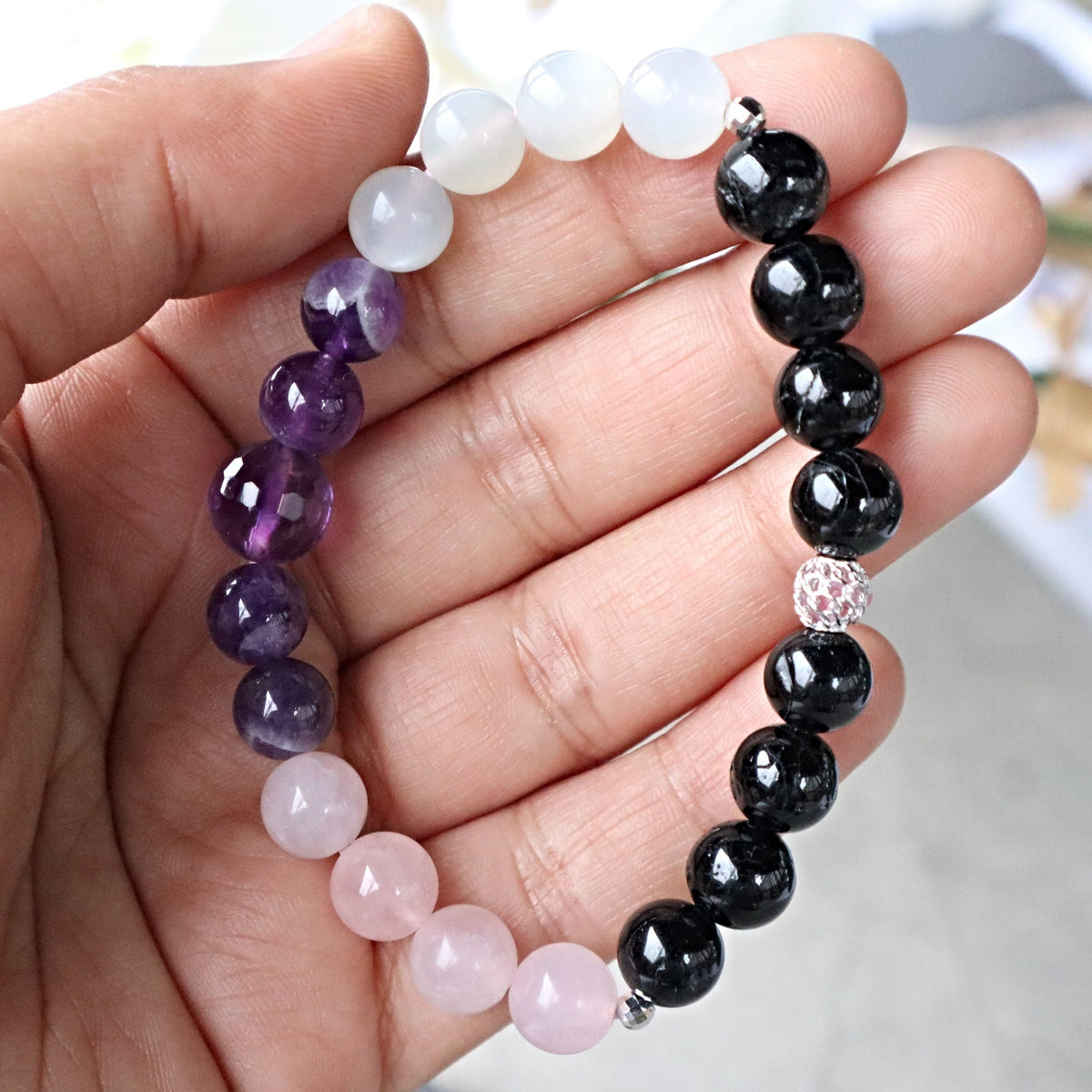 Empath Protection Healing Bracelet, Aura Healing Protection Bracelet