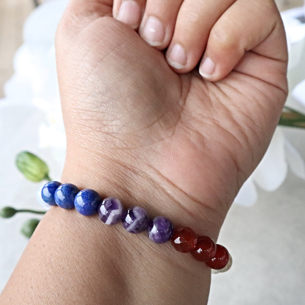 7 Chakra Healing Balancing Meditation Bracelet
