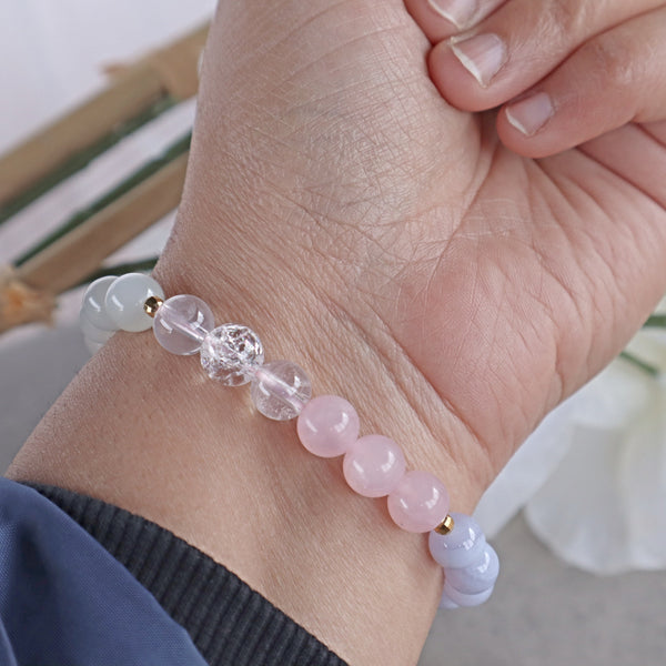 Fertility Crystal Gift Bracelet, Fertility and Conception Support Bracelet