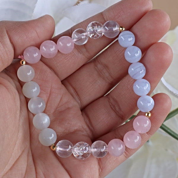 Fertility Crystal Gift Bracelet, Fertility and Conception Support Bracelet