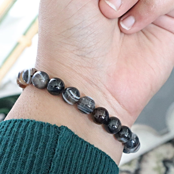 Negative Energy Empath Protection Shield Bracelet, Balancing Bracelet