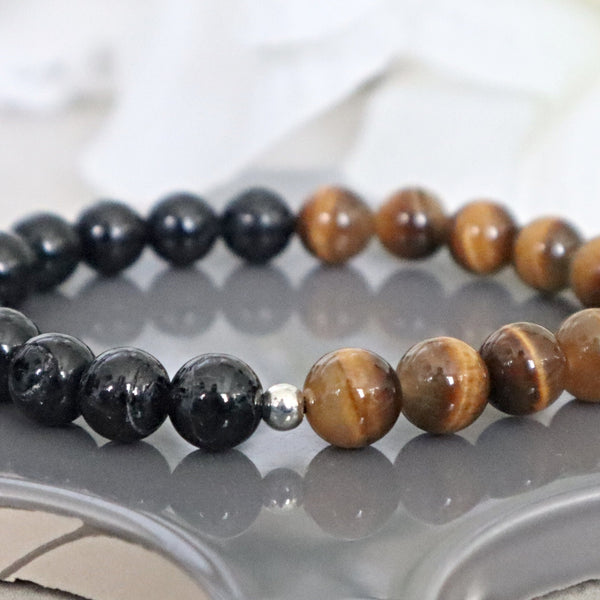 Powerful Protection Bracelet, Empath Protection, Negative Energy Protection Bracelet, Grounding Crystal Bracelet, Strength Gift Bracelet