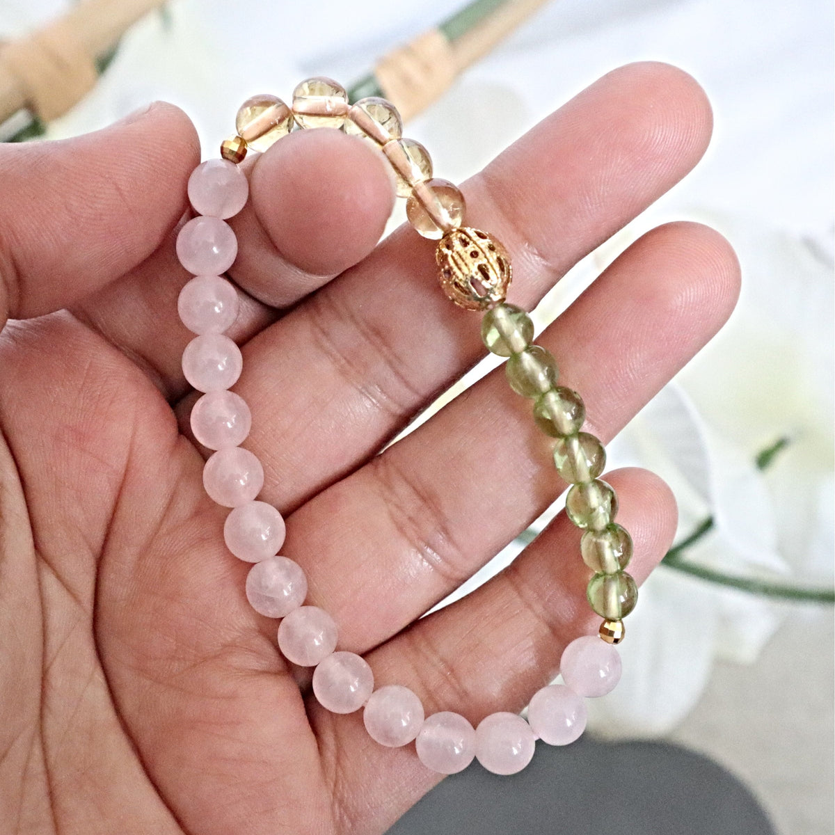 Triple Protection Bracelet, New Relationship Gift, Wealth and Abundance, rejuvenate healing, Uplifting Gifts for Women, Cleansing bracelet