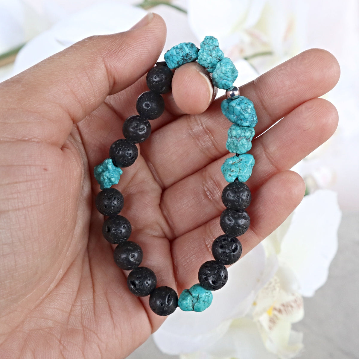 Throat Chakra Communication Bracelet, Speak your Truth, Unblock Throat Chakra, Negative Energy Cleanse, Clarity and Courage