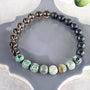 Courage Strength Bracelet, Overcome Fear Anxiety Energy Crystal Bracelet, Manifest Crystal Bracelet
