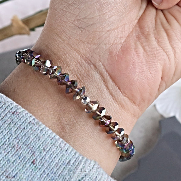 Protection Bracelet from harmful vibes, Prosperity and Good Luck Mystique Aura Quartz Bracelet