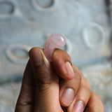 Rose Quartz Crystal for Reflexology Use on Pressure points