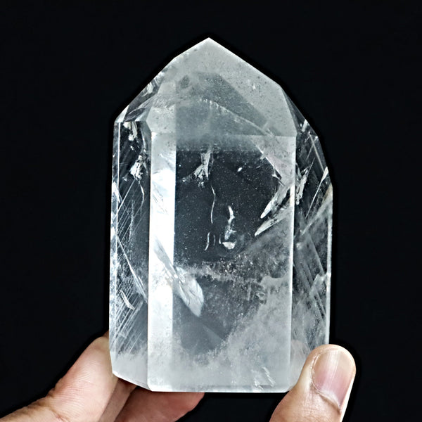 Phantom Quartz Crystal Clear Tower Point