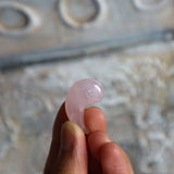 Rose Quartz Crystal for Reflexology Use on Pressure points